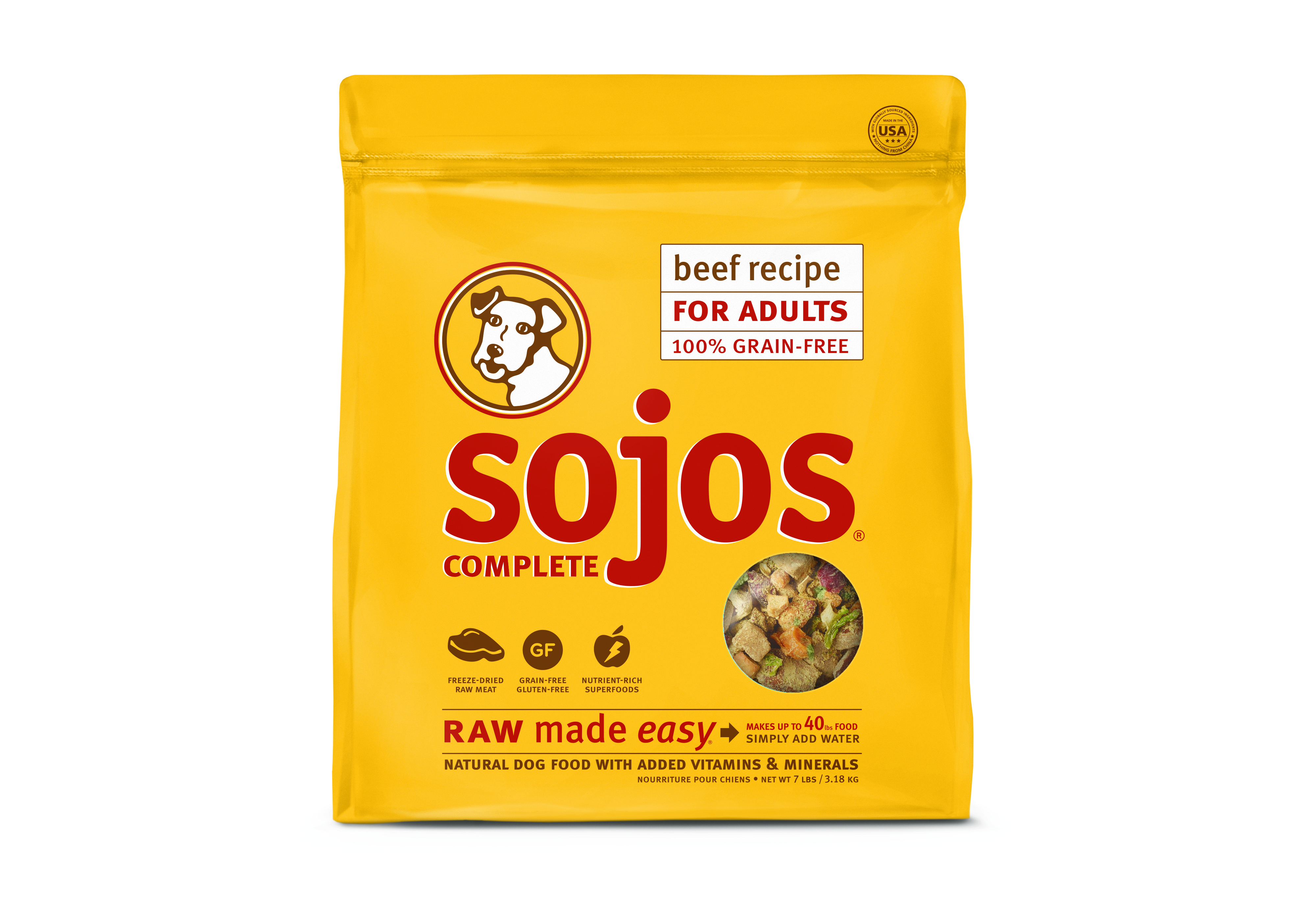 Sojos complete sales dog food